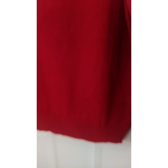 Lanerossi Filivivi Dopplehanger Lambswool Blend Red Sweater Large NWT - Picture 5 of 11